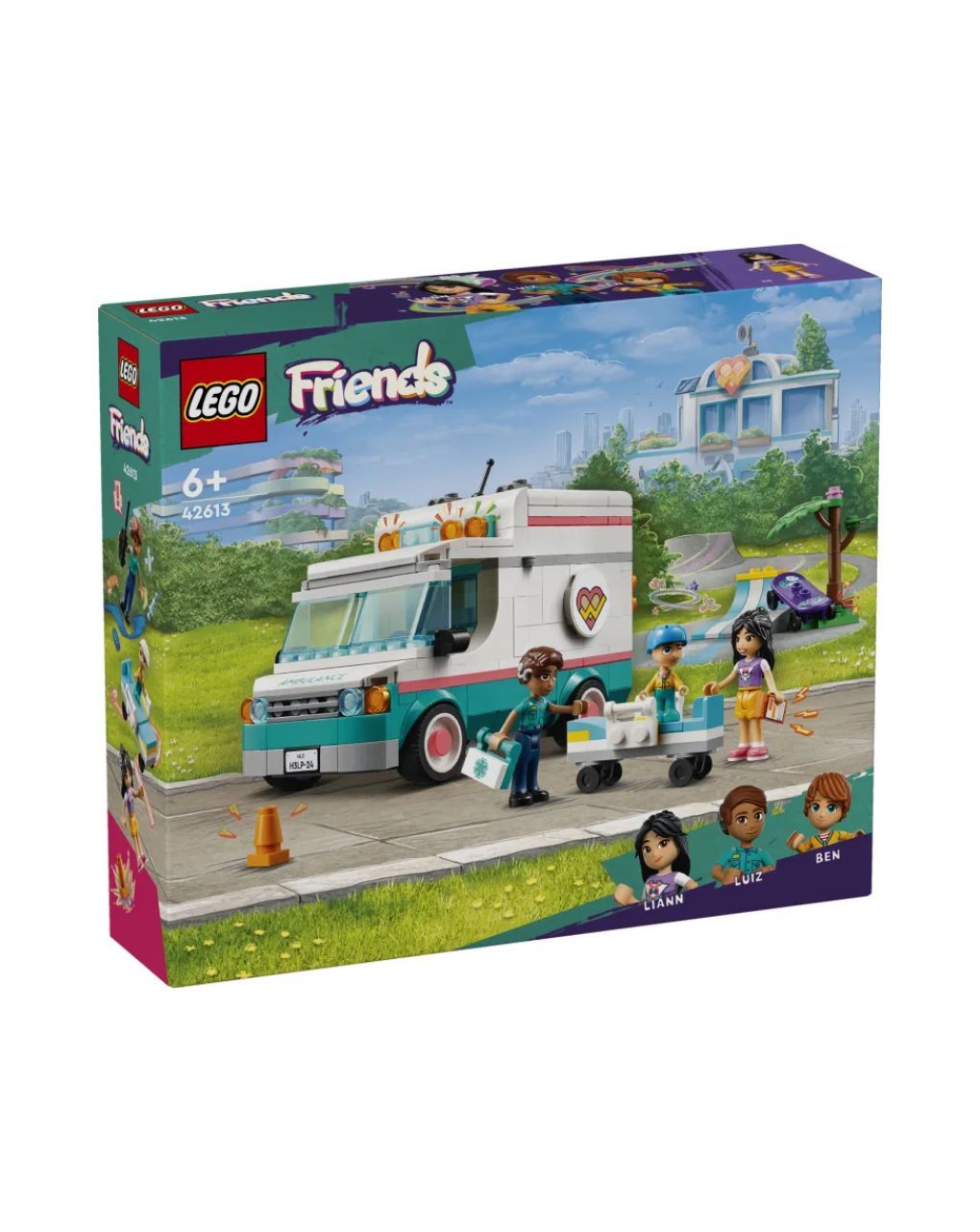 Lego friends heartlake city hospital ambulance 42613 - LEGO