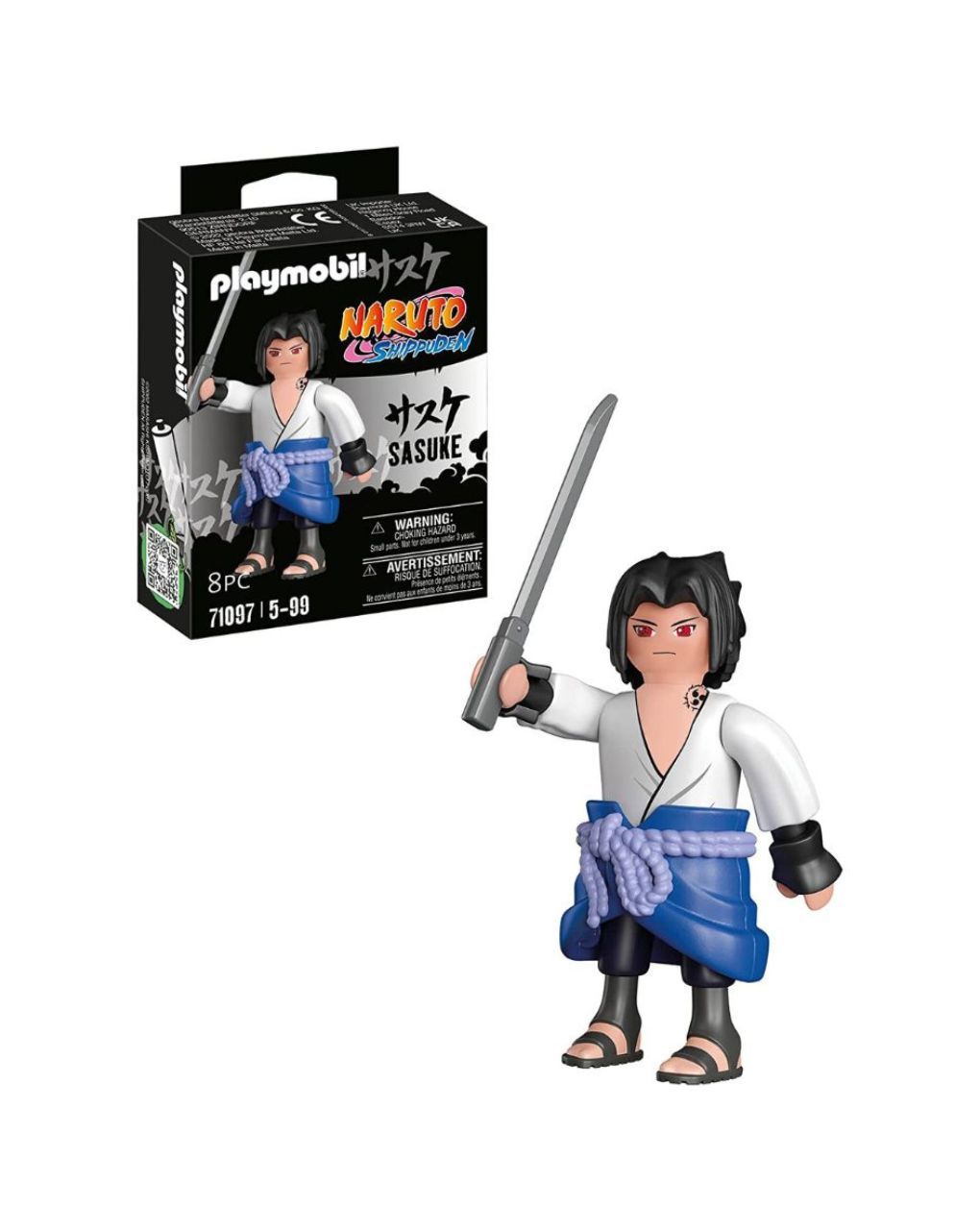 Playmobil naruto sasuke 71097 - Playmobil, PLAYMOBIL : NARUTO