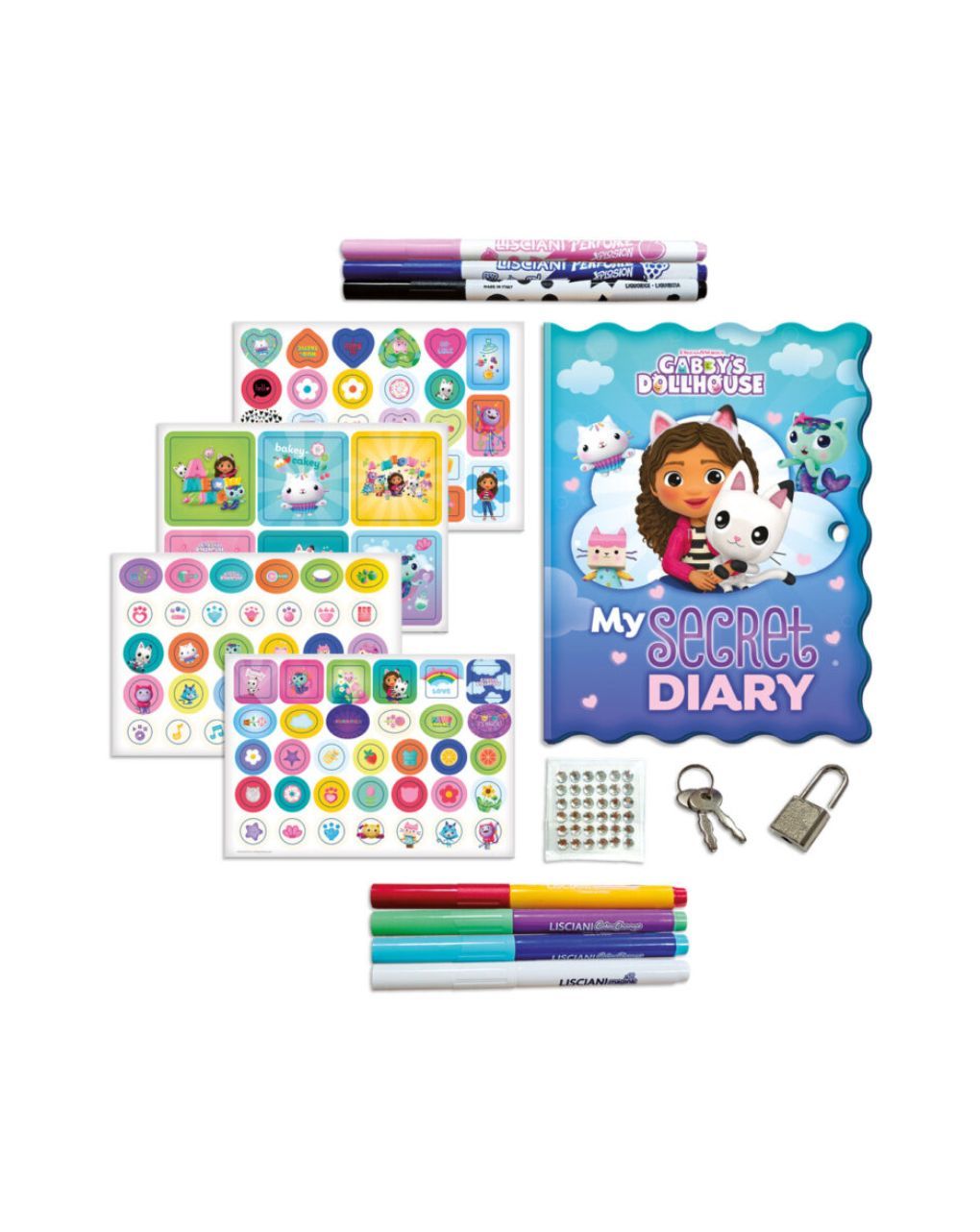 Lisciani gabby’s dollhouse το μυστικό ημερολόγιο 106271 - Lisciani