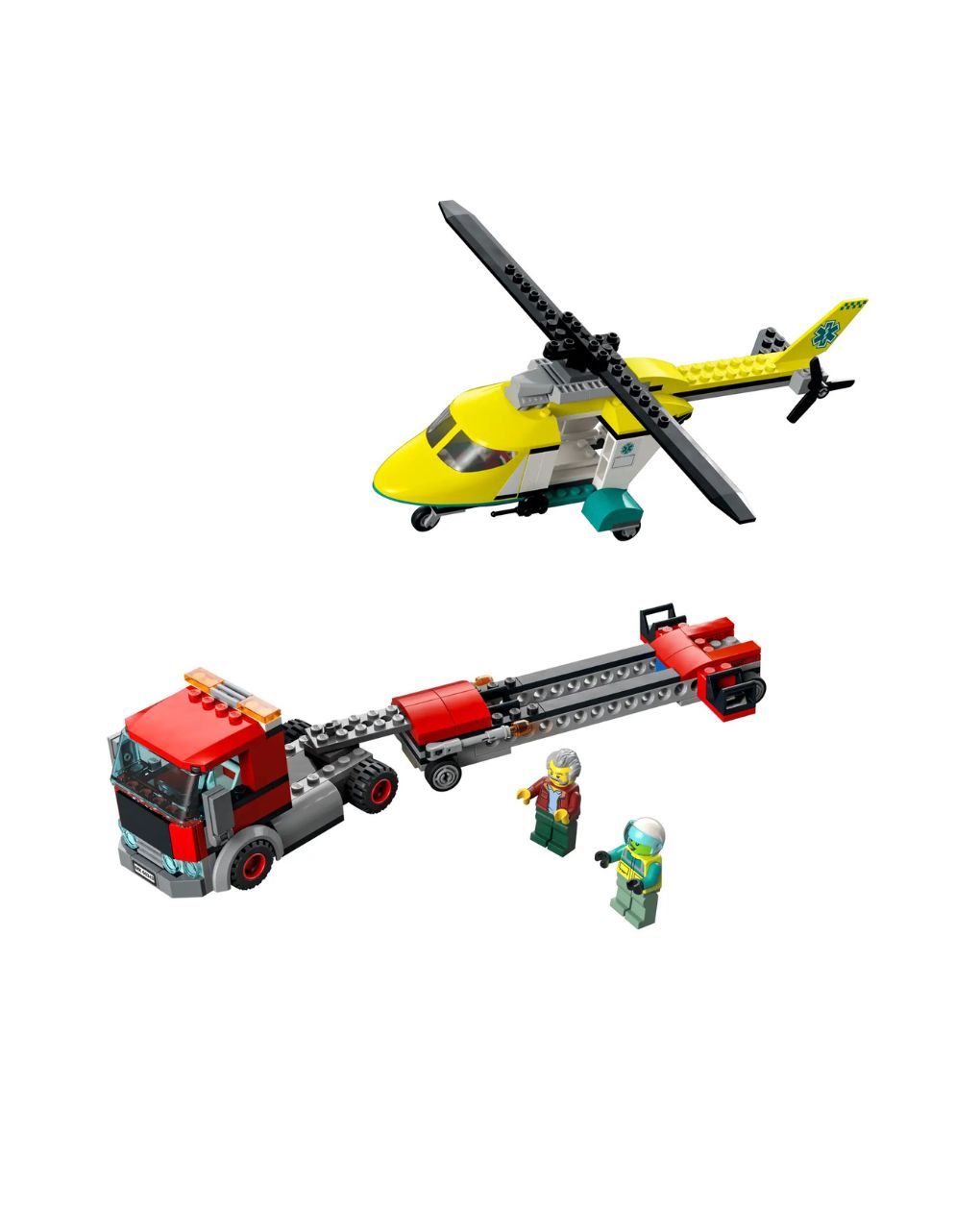 Lego city rescue helicopter transport 60343 - LEGO