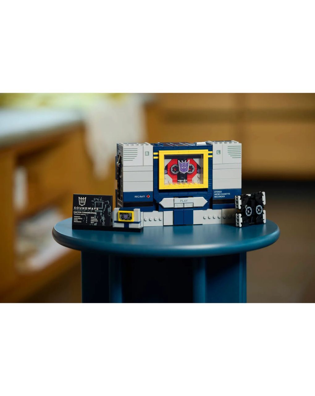 Lego icons transformers soundwave 10358 - Lego