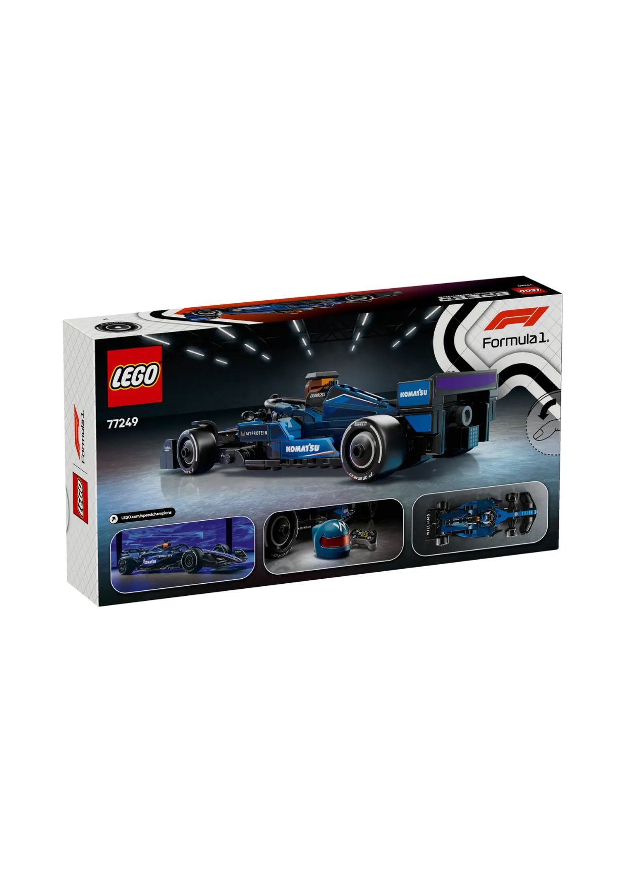 Lego speed champions williams racing fw46 f1 race car 77249 - Lego