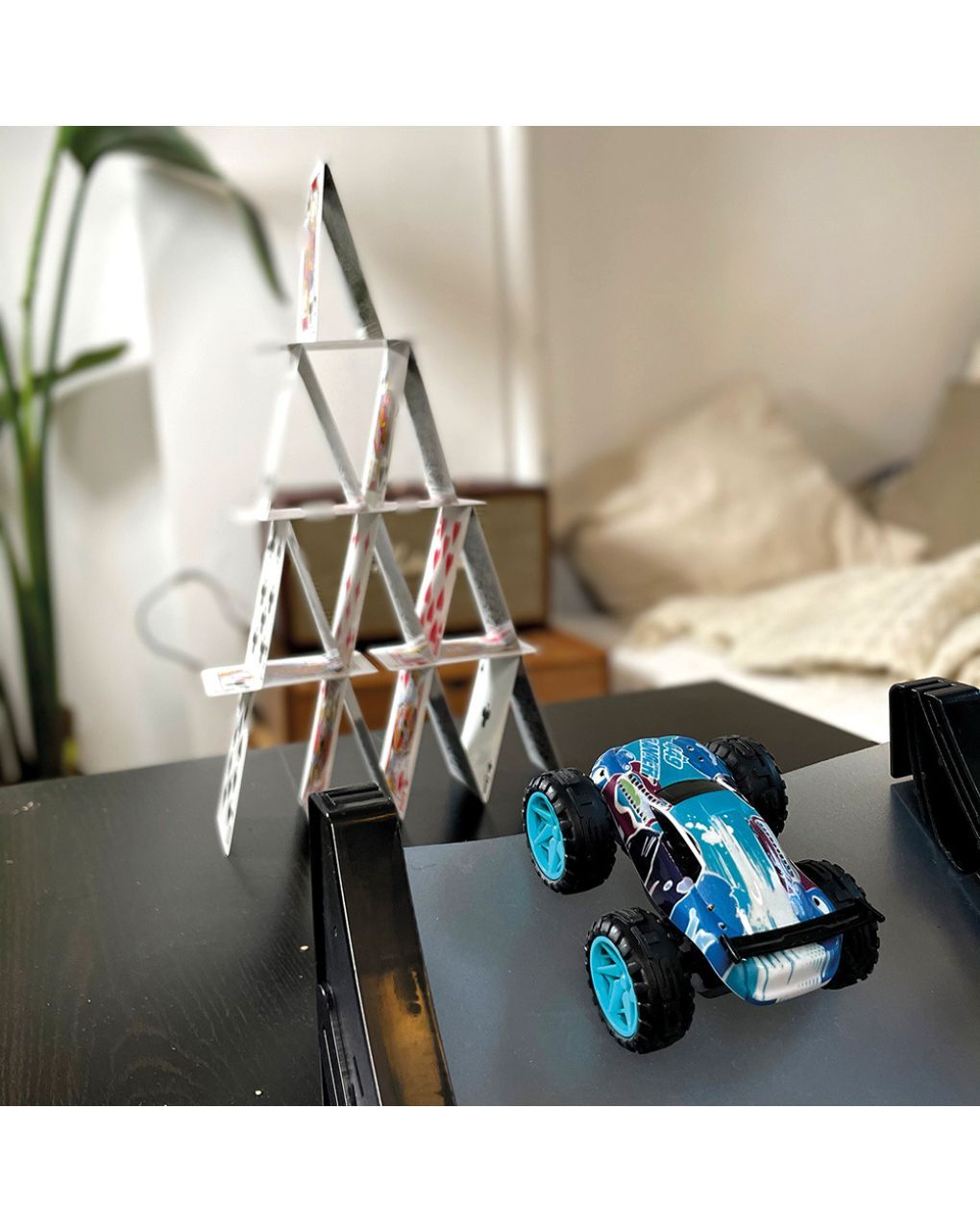 Exost jump αυτοκίνητο χωρίς μπαταρίες με ράμπα και εμπόδια 7530-20620 (3 σχέδια) - Exost