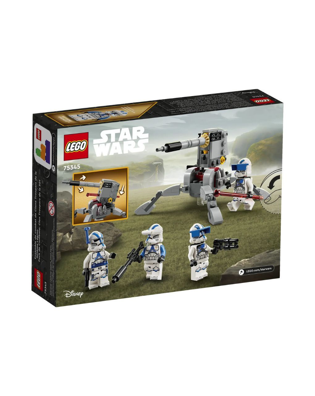 Lego star wars 501st clone troopers™ battle pack 75345 - LEGO, LEGO Star Wars