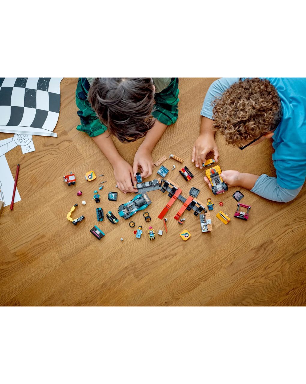 Lego city great vehicles custom car garage 60389 - Lego, Lego City