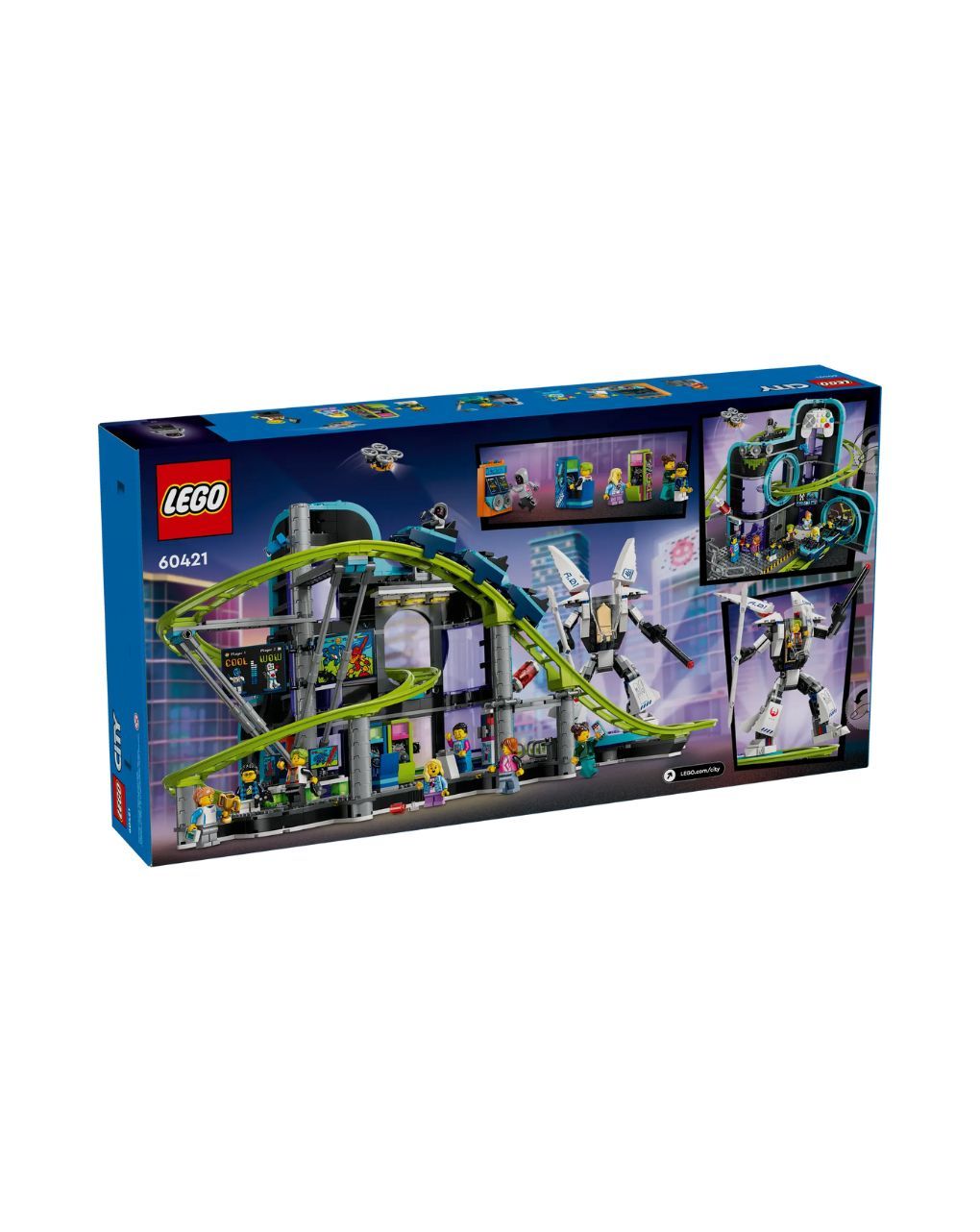 Lego city robot world roller-coaster park 60421 - LEGO