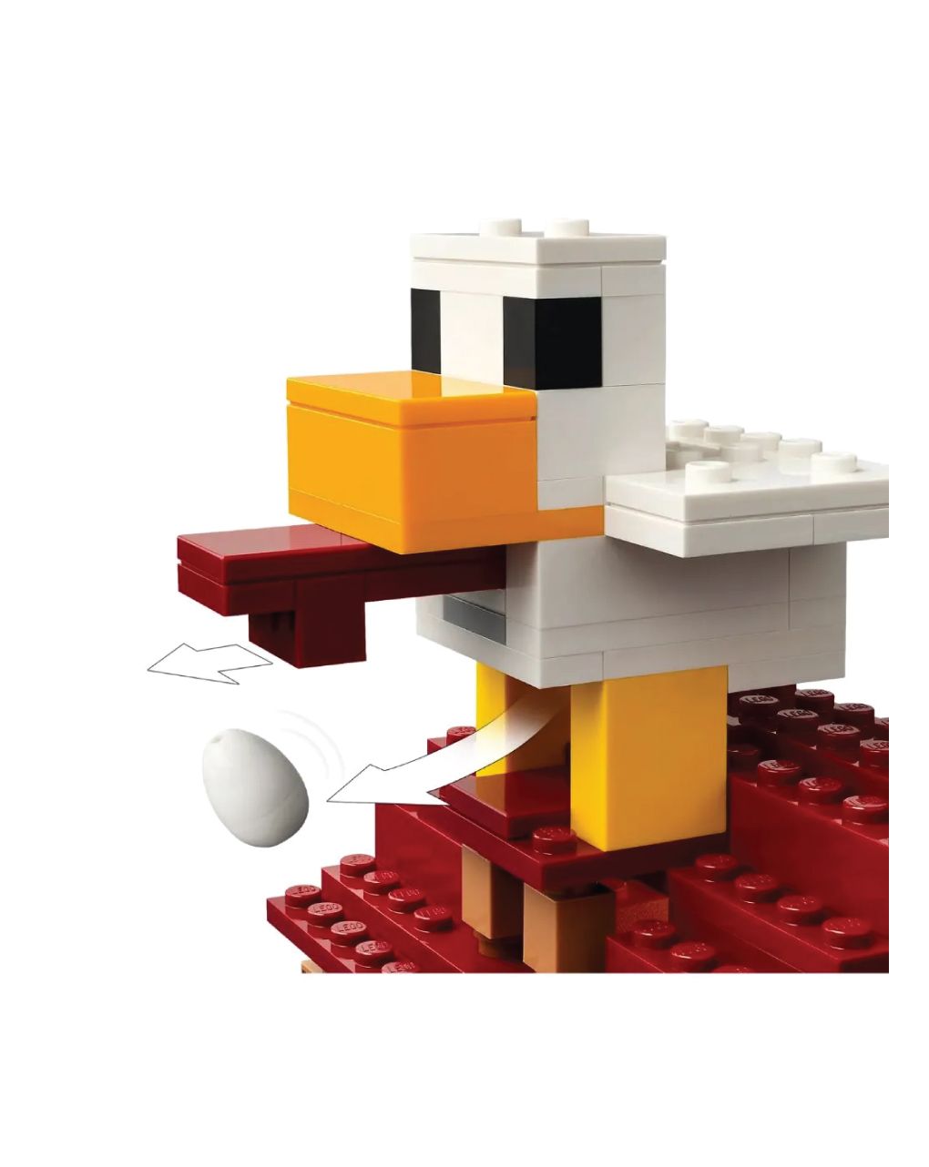 Lego minecraft the ghast balloon village attack 21273 - Lego