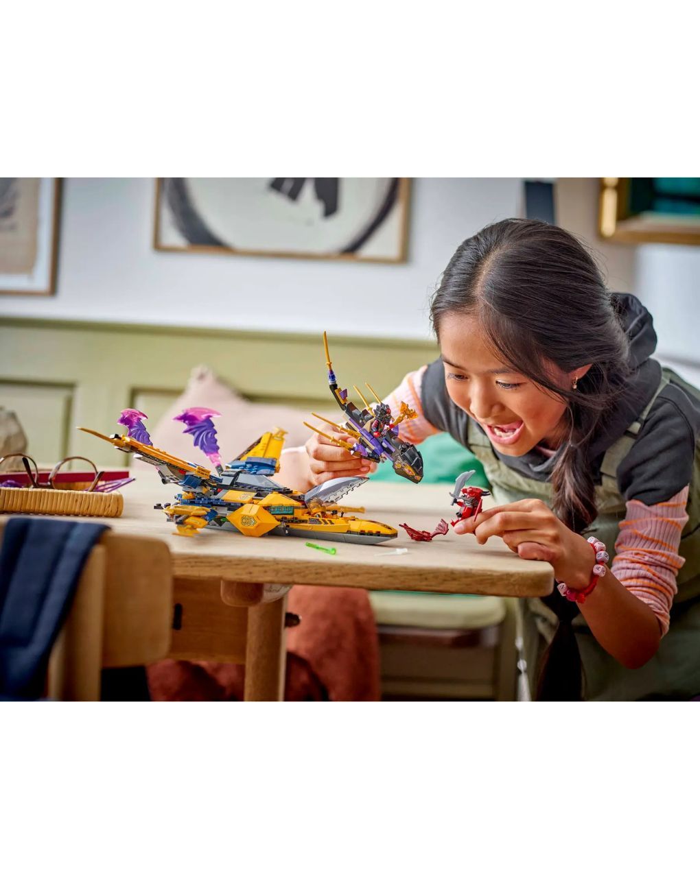 Lego ninjago ras & arin's super storm jet 71833 - Lego, Lego Ninjago