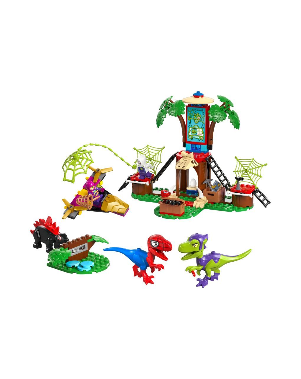 Lego super heroes spidey & gobby's raptor battle at tree 11200 - Lego, LEGO Spidey