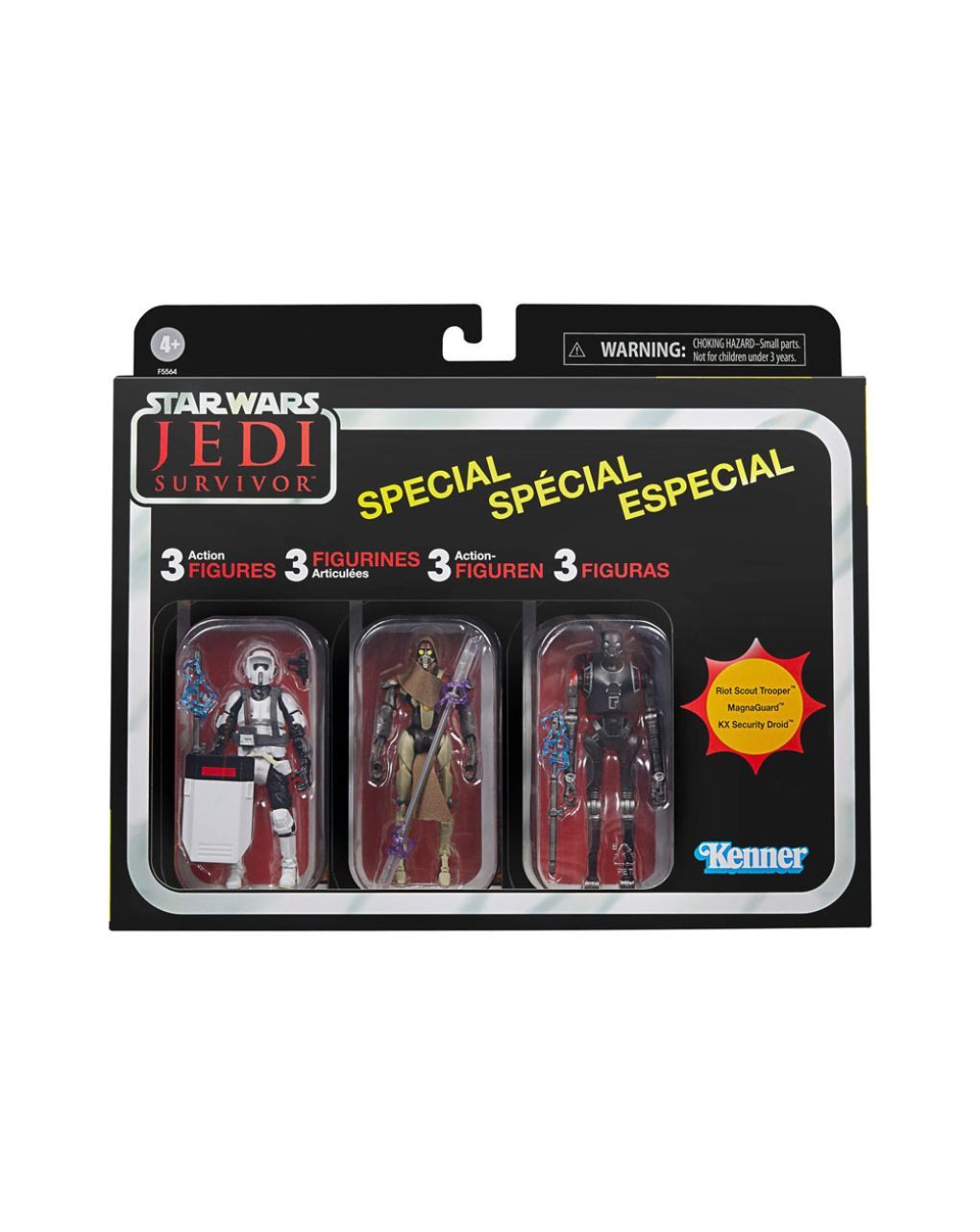 Hasbro star wars the vintage collection gaming greats jedi: survivor multipack f5564