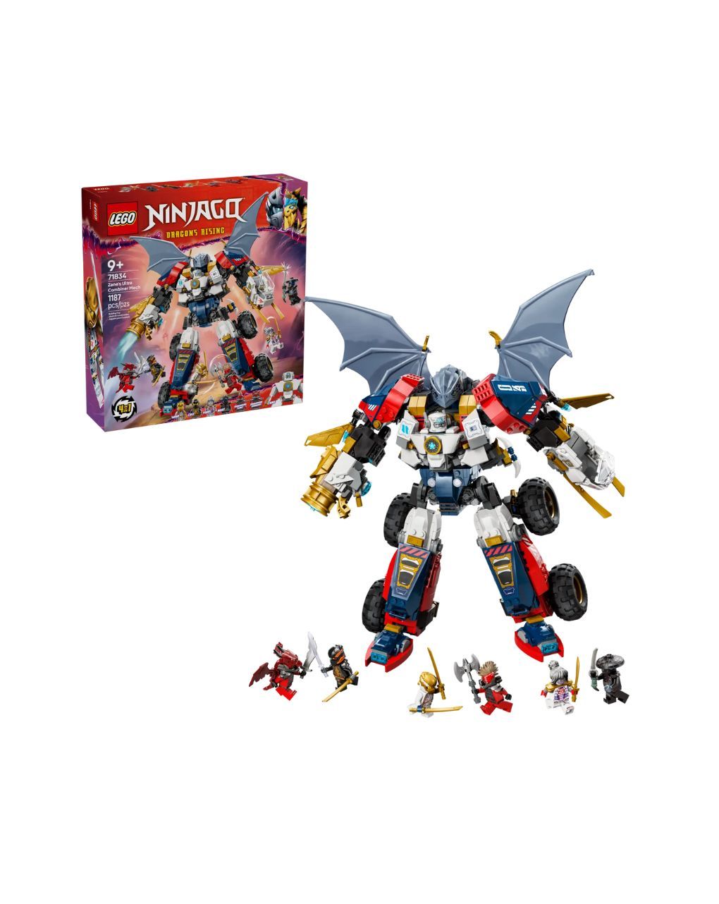 Lego ninjago zane's ultra combiner mech 71834 - Lego