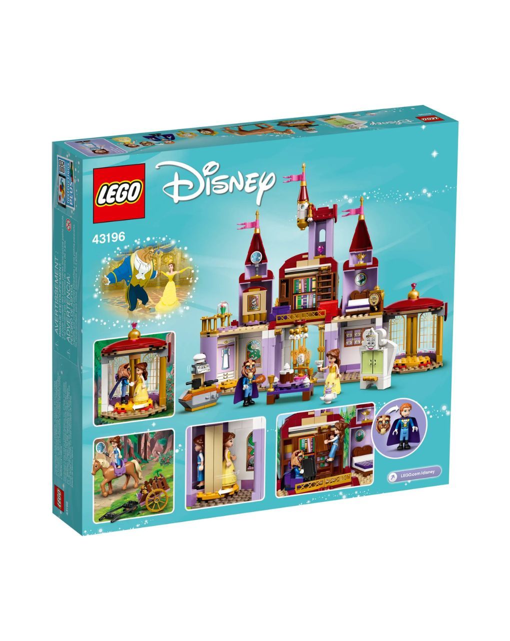 Lego disney princess belle and the beast’s castle 43196 - LEGO