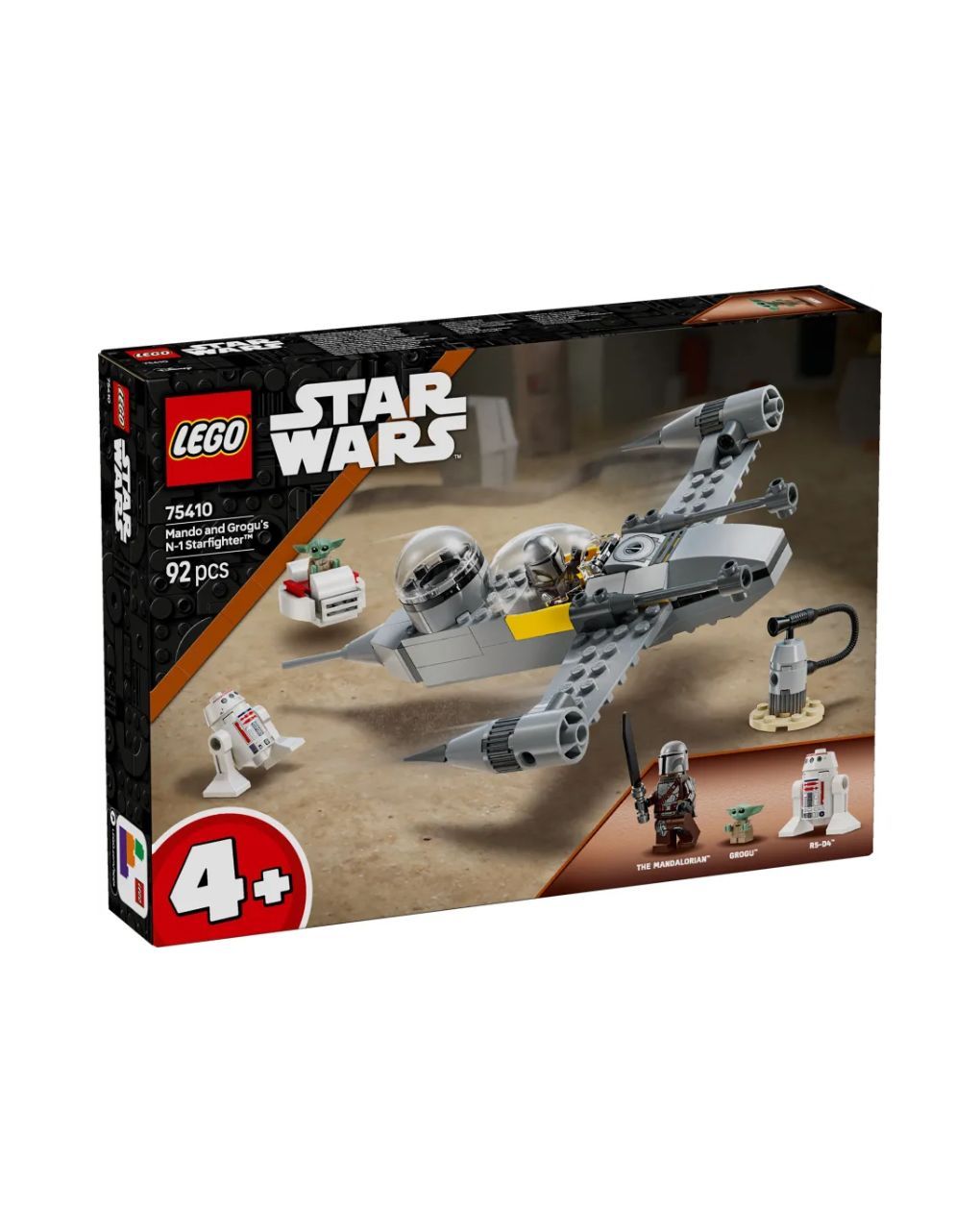 Lego star wars mando & grocu's n-1 starfighter 75410 - Lego