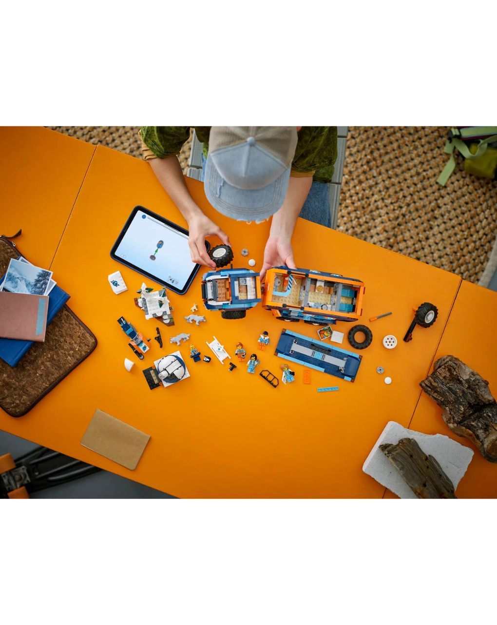 Lego city arctic explorer science lab truck 60471 - Lego