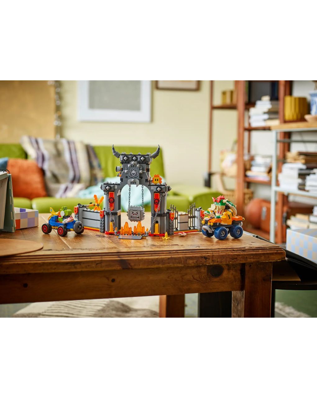 Lego super mario kart-bowser's castle 72039 - Lego