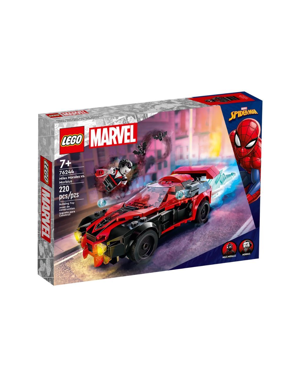 Lego marvel miles morales vs morbius 76244 - LEGO