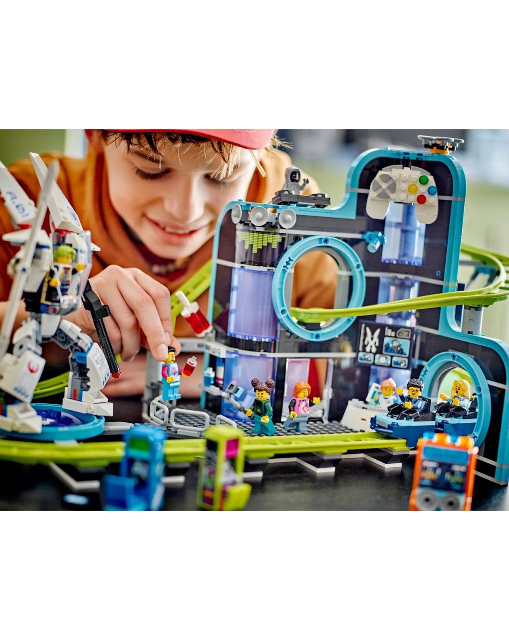 Lego city robot world roller-coaster park 60421 - LEGO