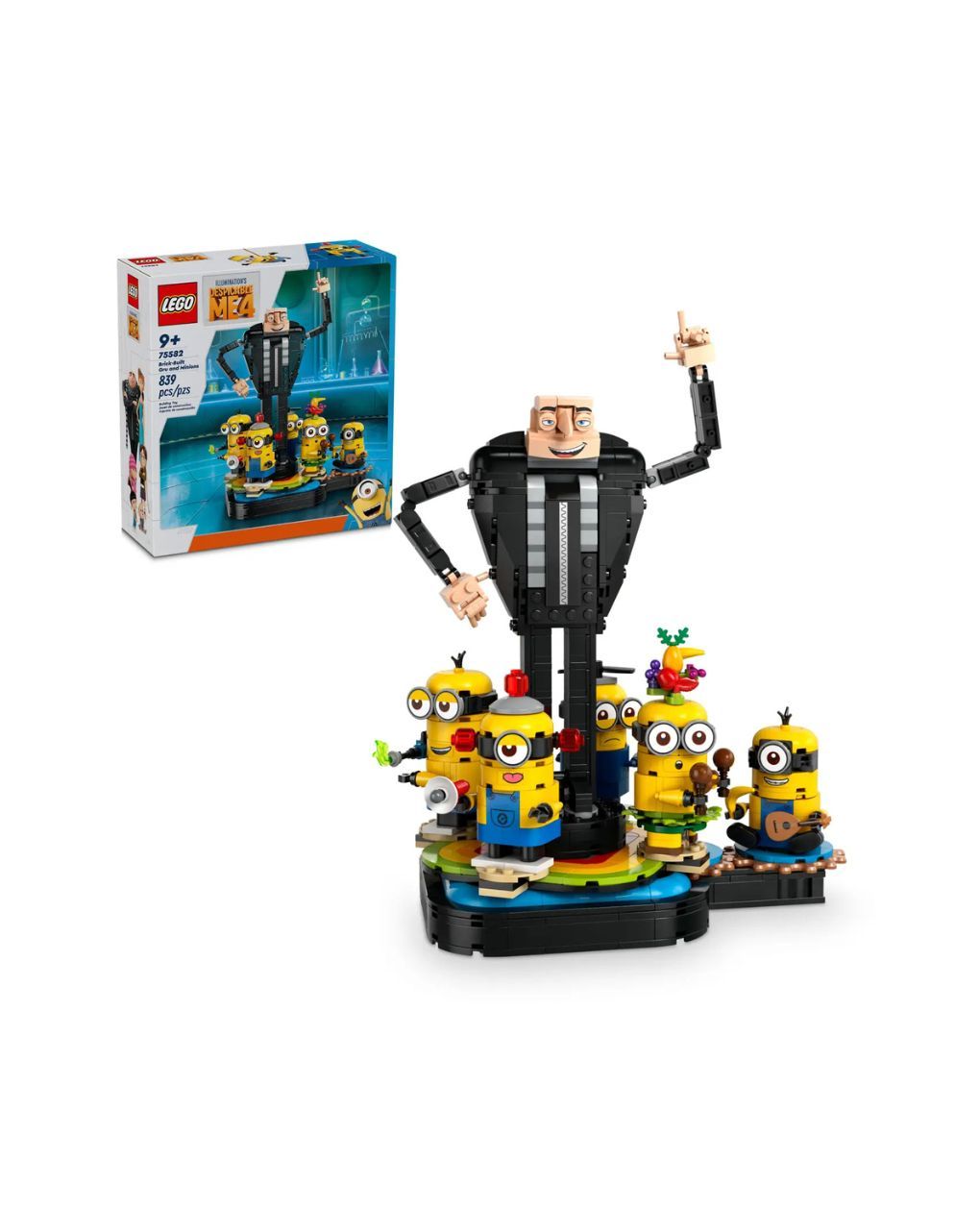 Lego minions brick-built gru & minions 75582 - LEGO