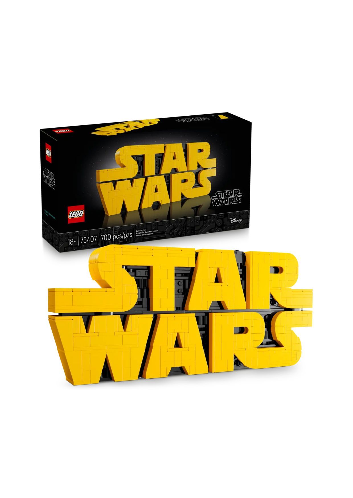 Lego star wars brick-built star wars logo 75407 - Lego, Lego Star Wars