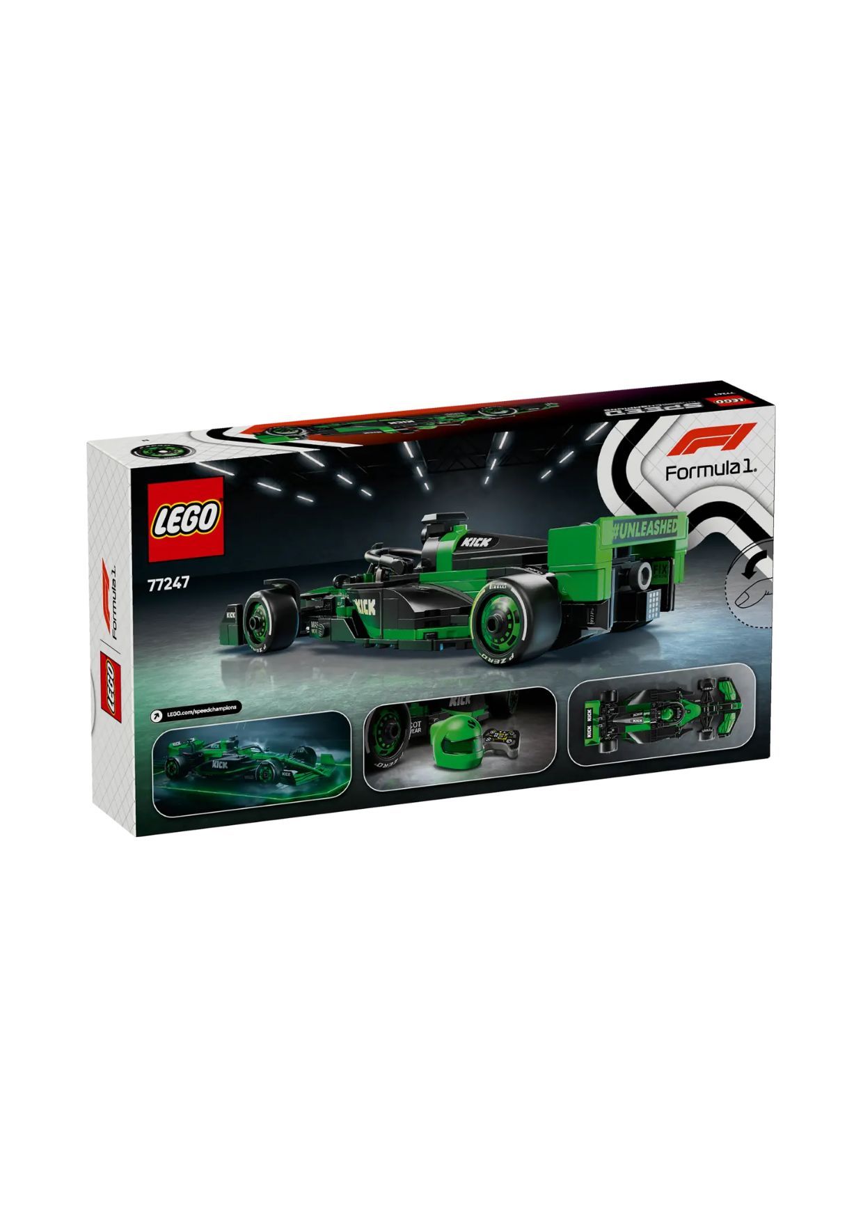 Lego speed champions kick sauber f1 team c44 race car 77247 - LEGO