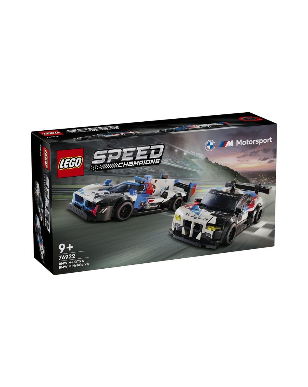Lego speed champions bwm m4 gt3 & bmw m hybrid v8 race cars 76922 - Lego