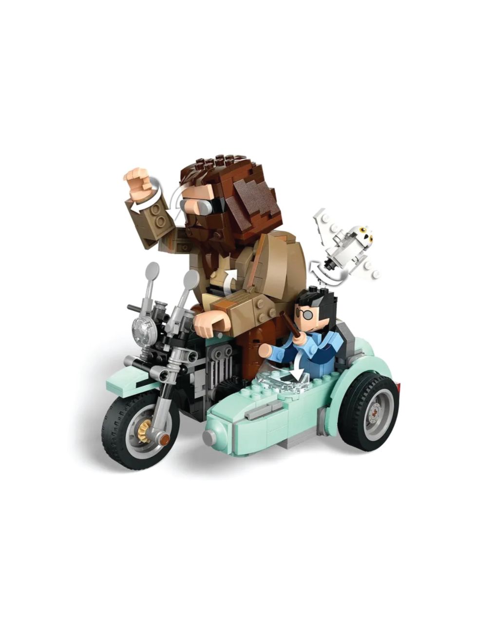 Lego harry potter hagrid & harry's motorcycle ride 76443 - LEGO, Lego Harry Potter