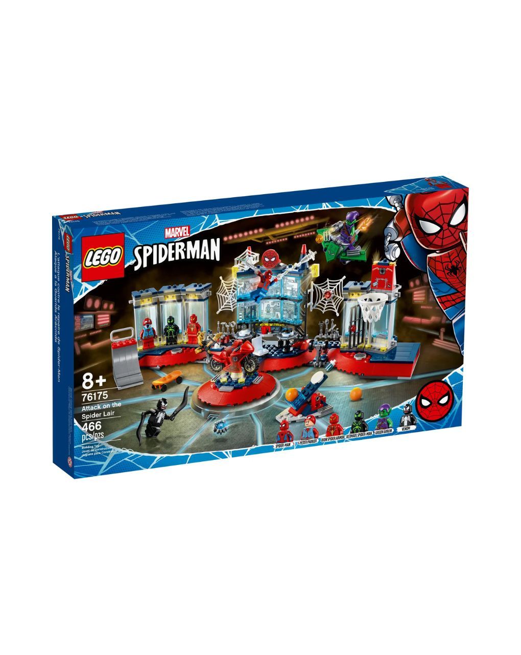 Lego spider-man marvel spider man attack on the spider lair 76175 - Lego, Lego Marvel Super Heroes