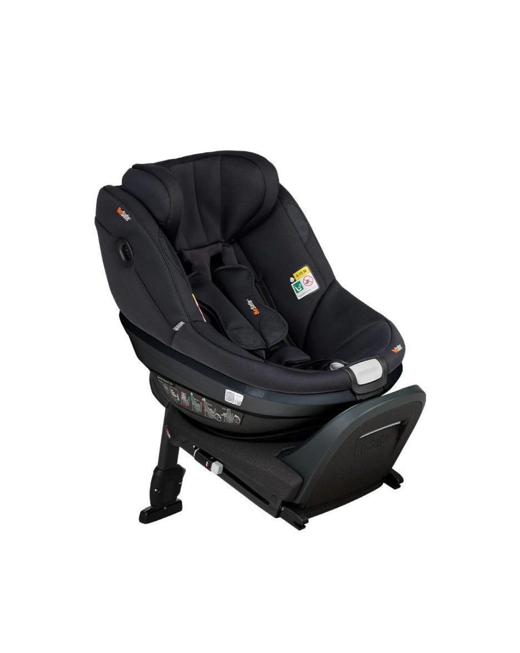 Besafe περιστρεφόμενο κάθισμα αυτοκινήτου beyond 2 360 i-size (61-125cm) black soft breeze 2001-11045369-bsb - Be Safe