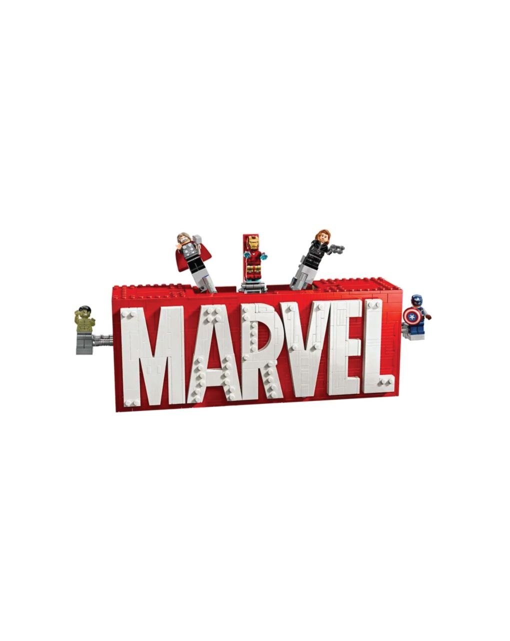 Lego super heroes marvel logo & minifigures 76313 - Lego, Lego Marvel Super Heroes