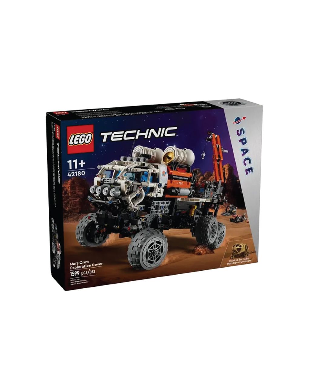 Lego technic mars crew exploration rover 42180