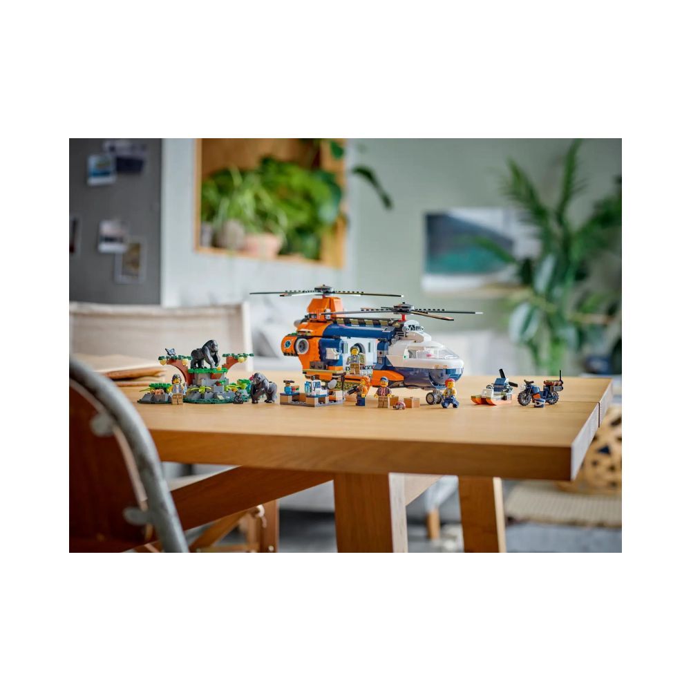 Lego city jungle explorer helicopter at base camp 60437 - LEGO, LEGO City