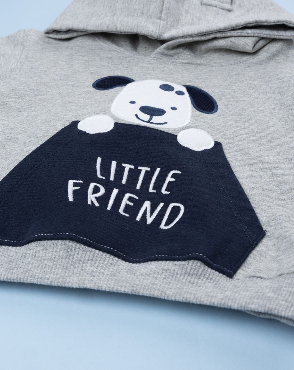 βρεφικό σετ φούτερ και φόρμα little friend για αγόρι - Prénatal