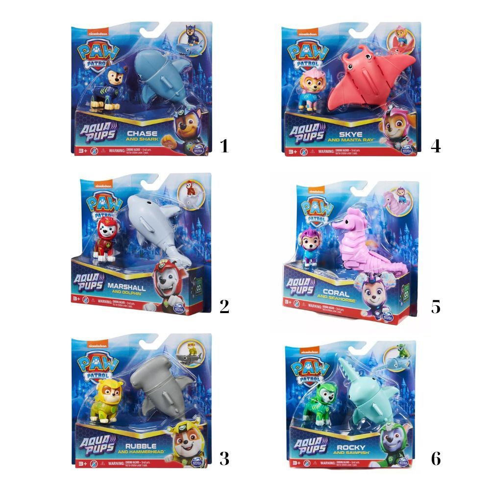 Spin master paw patrol: aqua pups νεροκουταβάκια 097751 (διάφορα σχέδια) - Spin Master