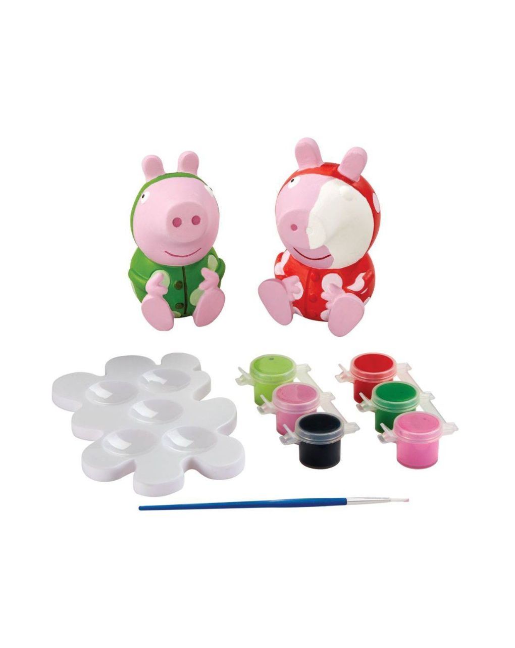 Giochi preziosi peppa pig φιγούρες σετ ζωγραφικής pp017000 - Peppa Pig