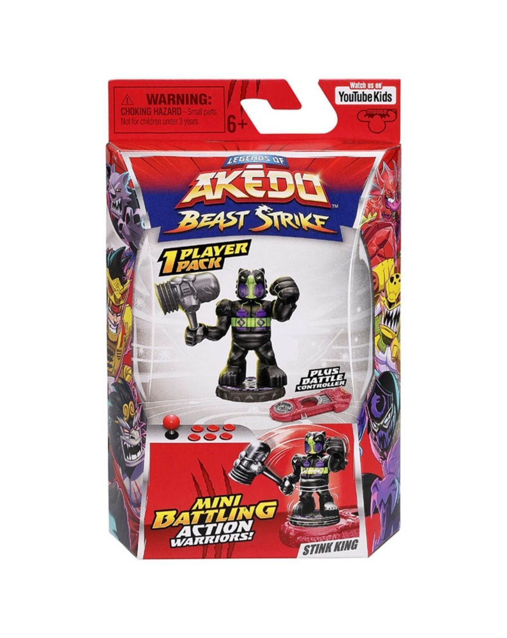 Akedo beast strike single pack ake17000 - Giochi Preziosi