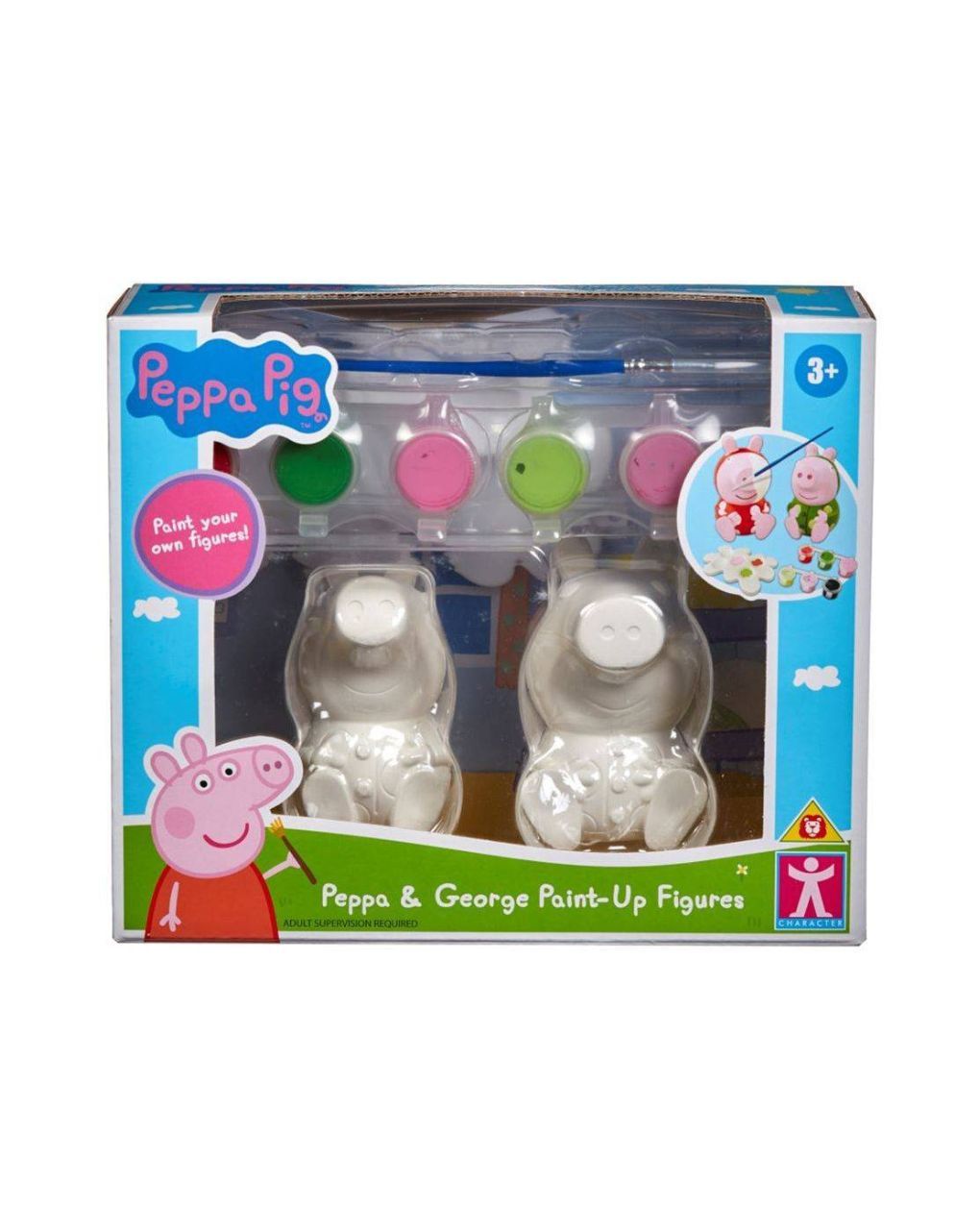Giochi preziosi peppa pig φιγούρες σετ ζωγραφικής pp017000
