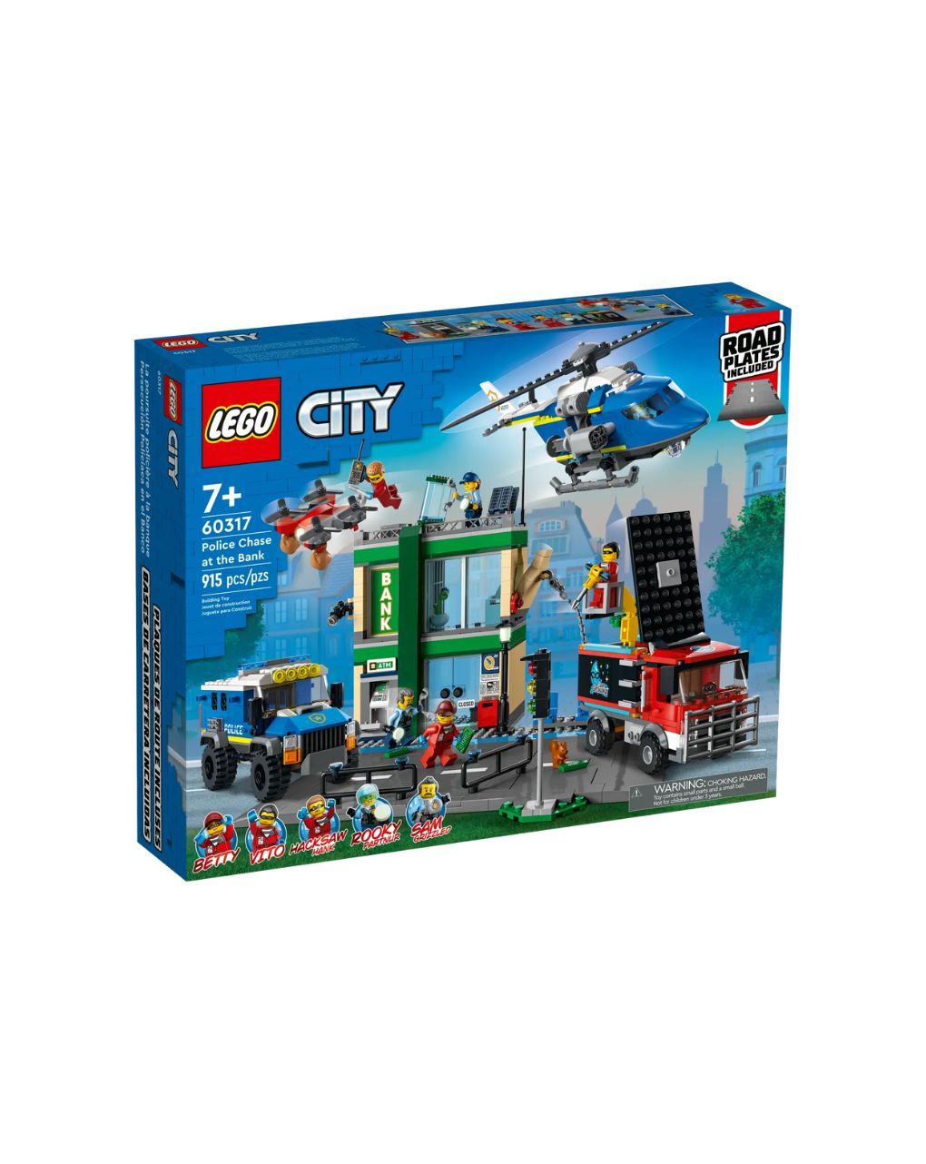 Lego city police chase at the bank 60317 - LEGO, LEGO City