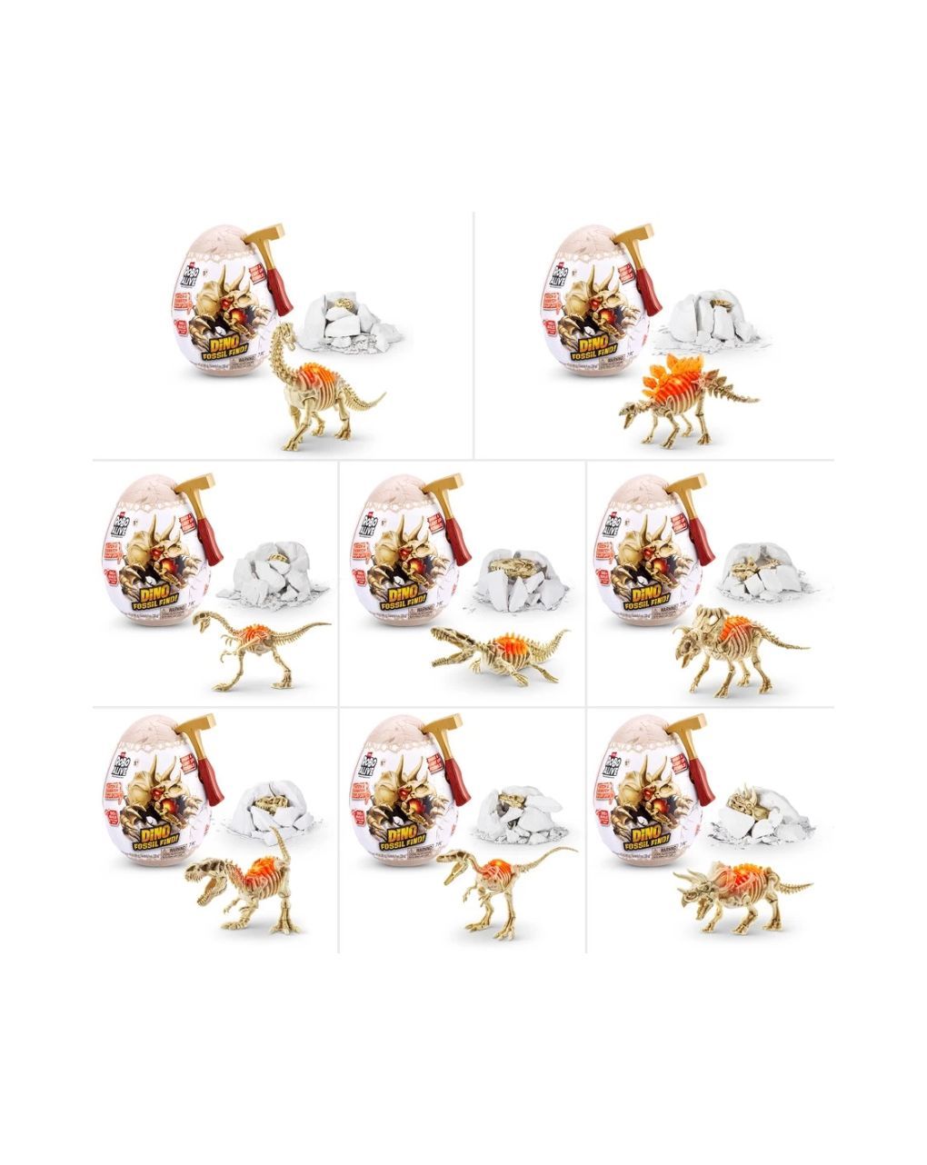 Robo alive αυγό dino fossil find  έκπληξη σειρά 1 11871115 - ROBO ALIVE