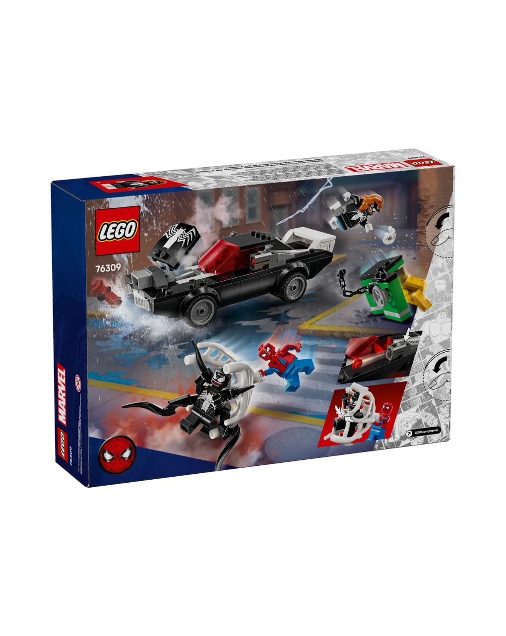 Lego super heroes spider-man vs. venom muscle car 76309 - Lego, LEGO Super Heroes