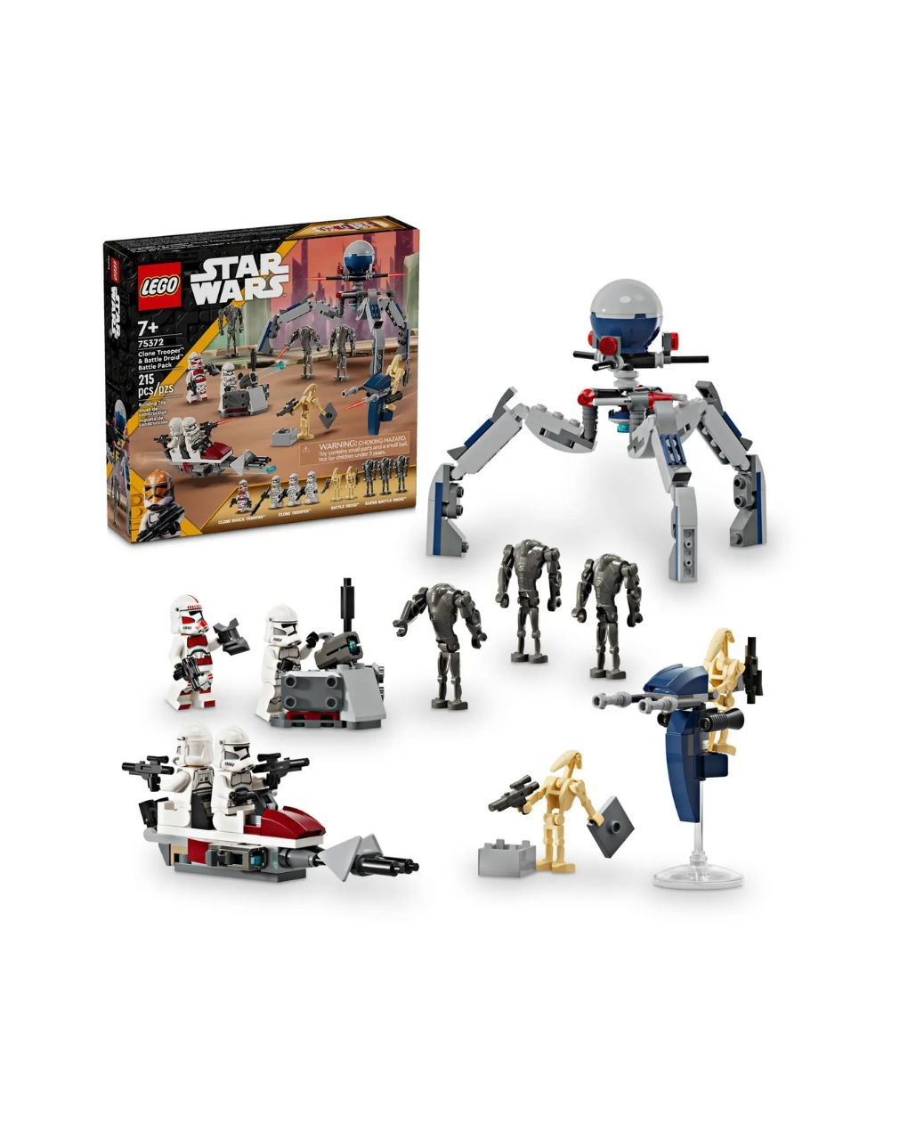 Lego star wars clone trooper & battle droid battle pack 75372 - LEGO, LEGO Star Wars