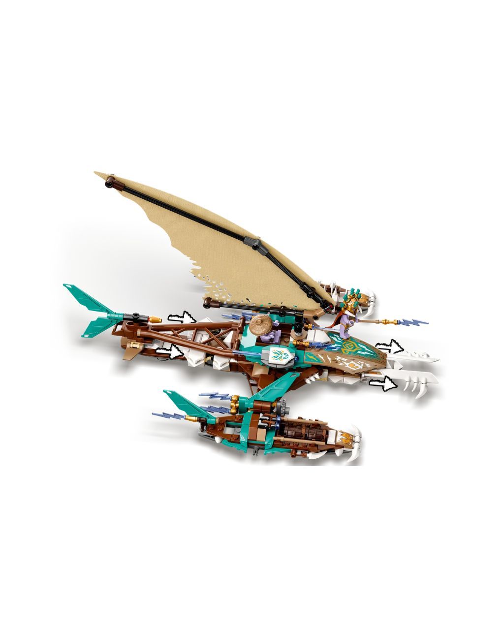 Lego ninjago catamaran sea battle 71748 - Lego, Lego Ninjago