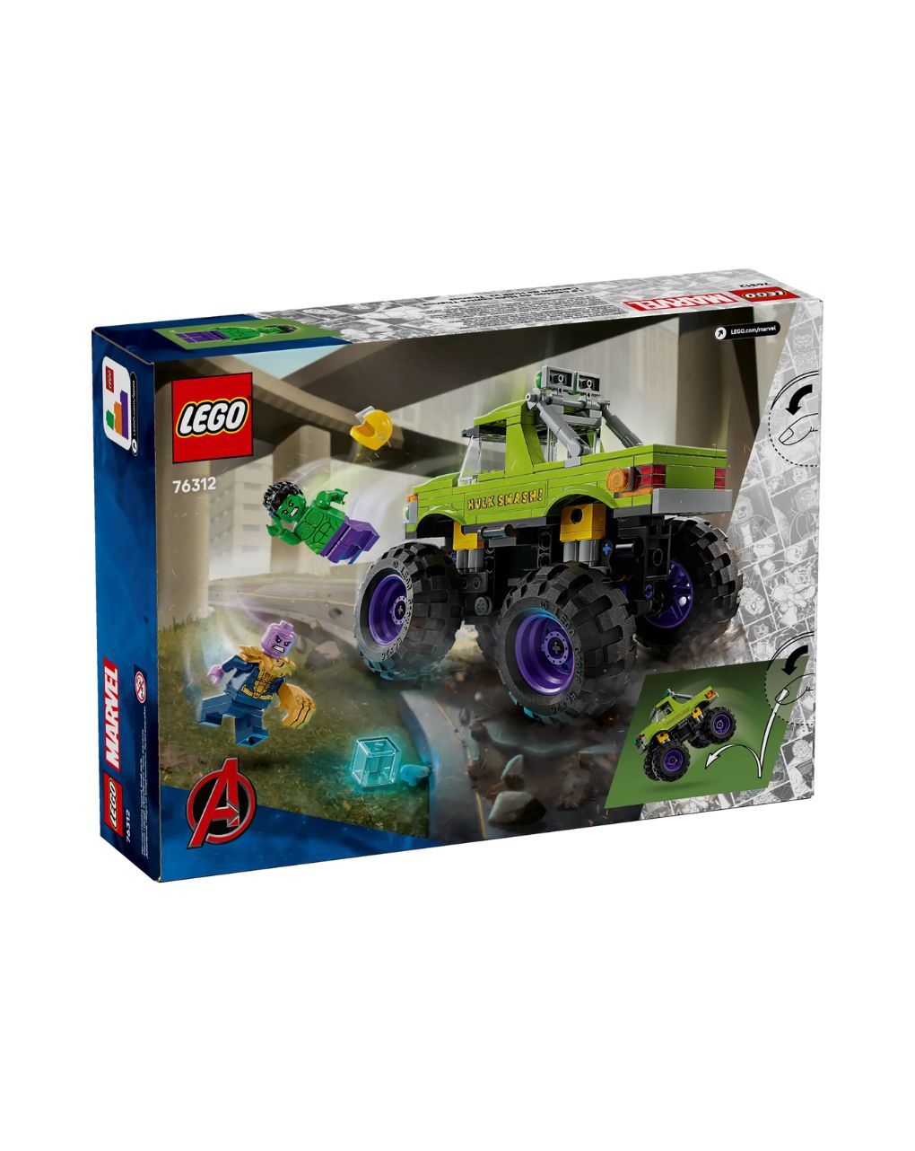 Lego marvel super heroes the hulk truck vs. thanos 76312 - Lego, Lego Marvel Super Heroes
