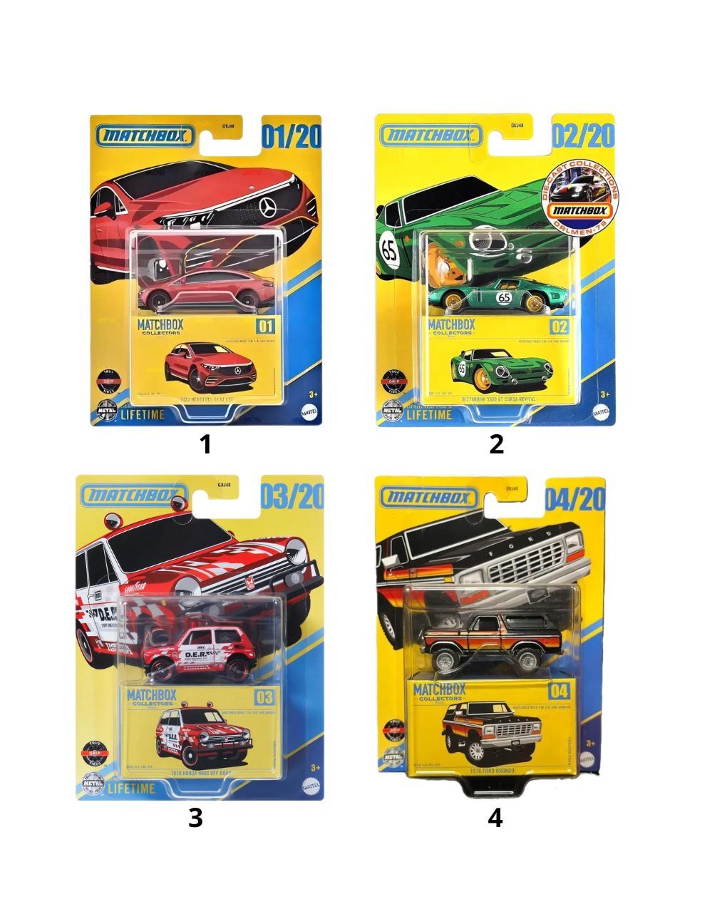 Matchbox αυτοκινητάκια-συλλεκτικά gbj48 (διάφορα σχέδια)