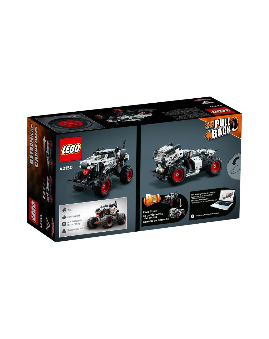 Lego technic monster jam monster mutt dalmatian 42150 - LEGO, LEGO Technic
