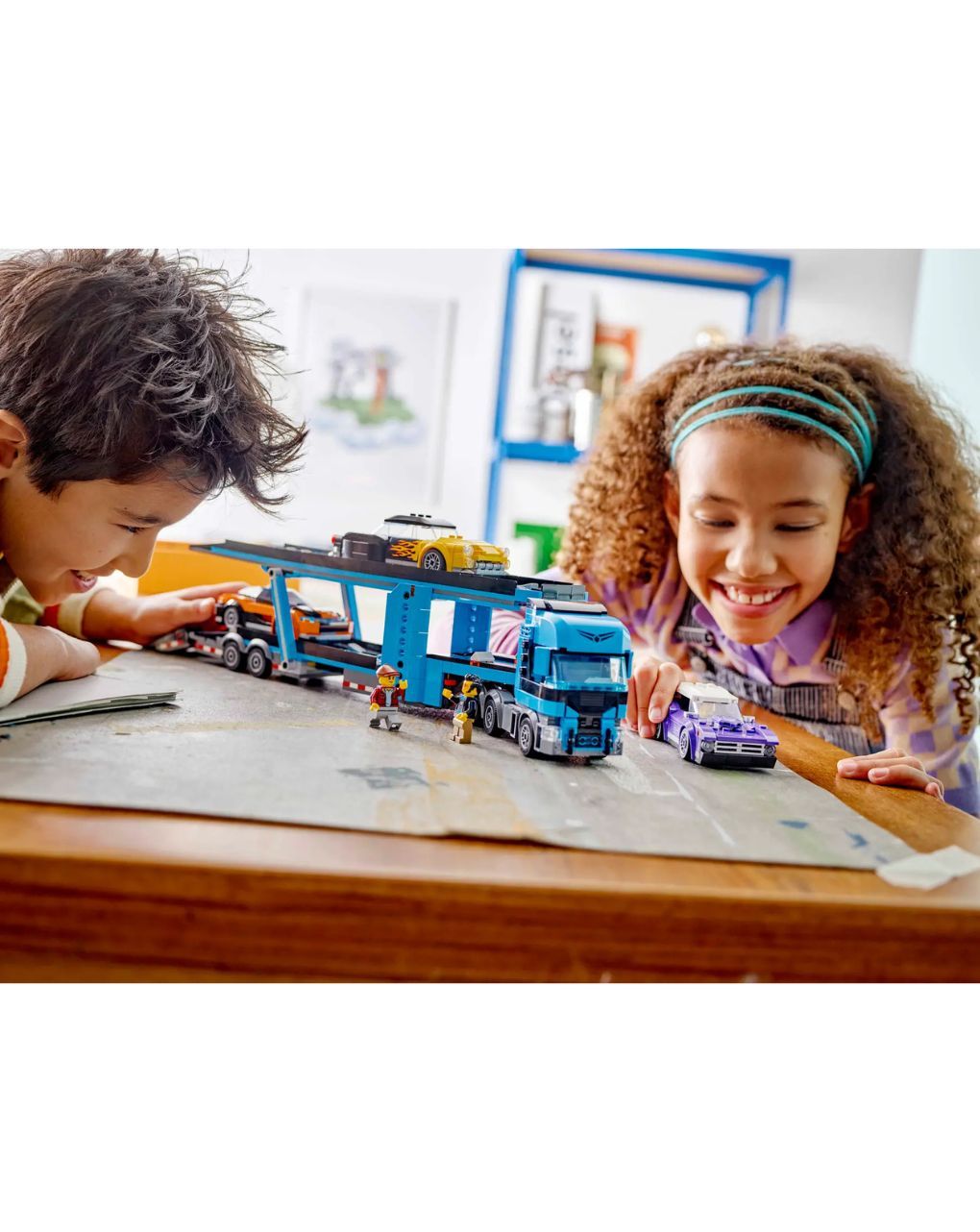 Lego city car transporter truck with sports cars 60408 - Lego, Lego City