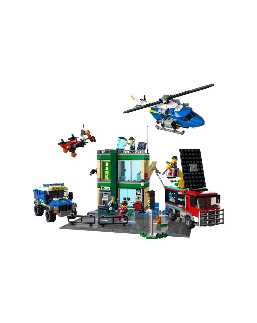 Lego city police chase at the bank 60317 - LEGO, LEGO City