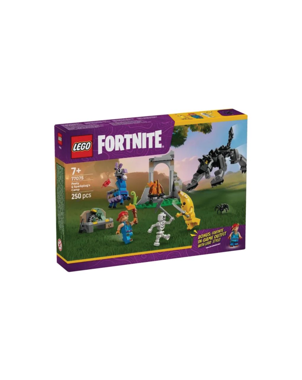Lego fortnite peely & sparkplug's camp 77075