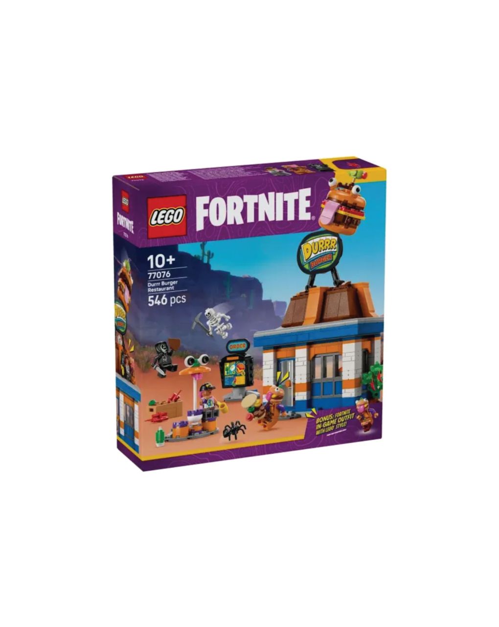 Lego fortnite durrr burger restaurant 77076