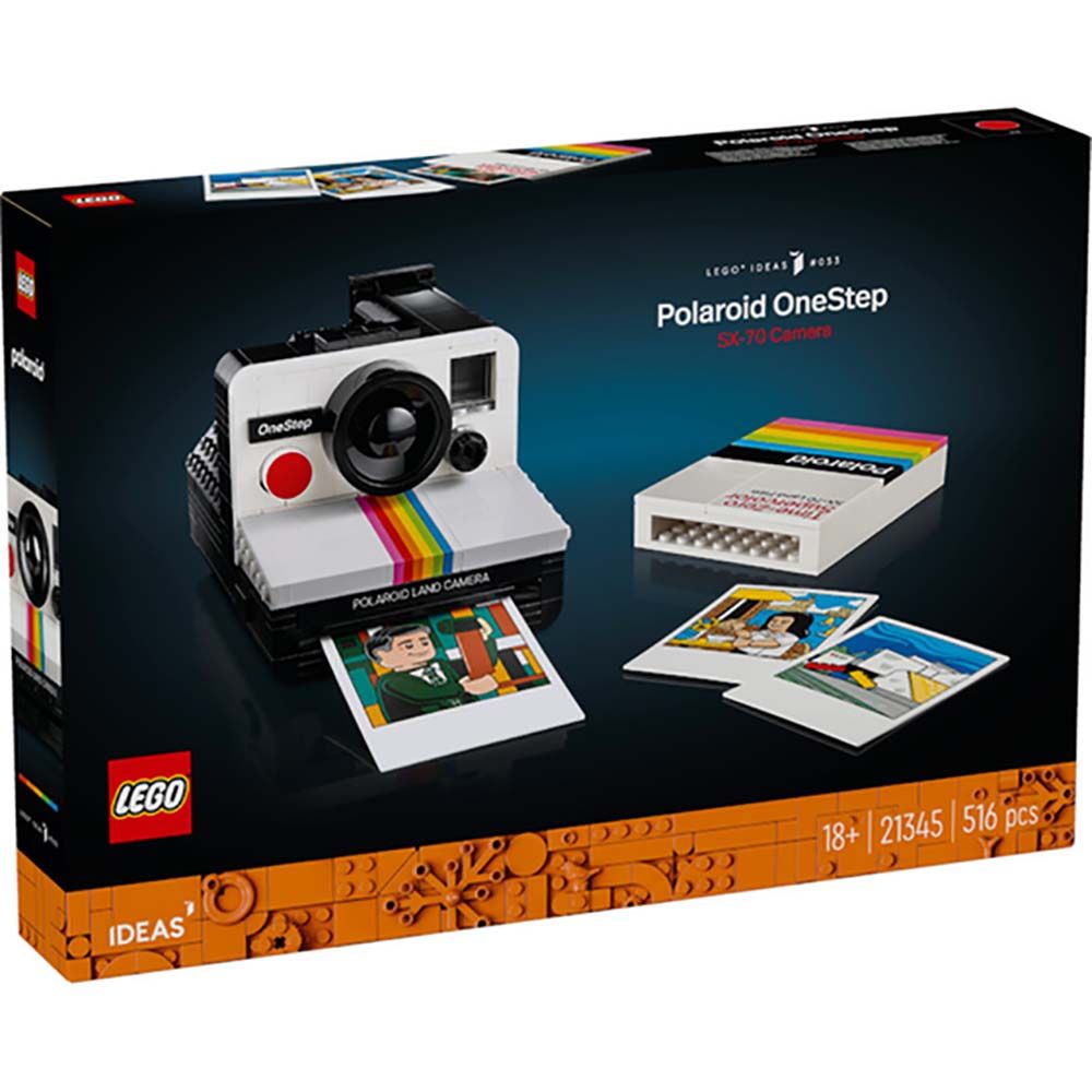 Lego ideas polaroid onestep sx-70 camera 21345 - Lego, LEGO Ideas