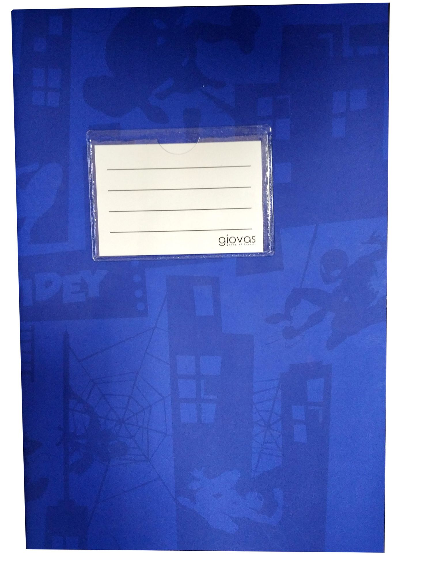 Gim  τετράδιο 17x25cm spiderman μονοχρ.ass.4xρ. 337-76400 - Gim